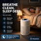 🌬️🏠 Purificatore d’Aria Compatto Silenzioso – Filtrazione Multistrato, Copertura 30-50m², Risparmio Energetico, 1 Tasto – Ideale per Peli, Polvere & Allergie 🐾✨