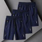 🩳 SCONTO DEL 50%! 🔥 Confezione da 3 pantaloncini sportivi traspiranti, leggeri e ad asciugatura rapida: comodi e ideali per attività estive, allenamento e relax ☀️