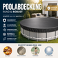 🏊 Telo Copertura Piscina Impermeabile in Tessuto Oxford 210D – Protezione Robusta Anti-UV & Polvere, Piscine Fuori Terra – 5 Misure: 210–750cm 🛡️