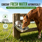 💧 Abbeveratoio Automatico in Acciaio Inox 304 per Bestiame | Con Valvola Galleggiante e Foro di Scarico | Per Cavalli, Bovini, Pecore, Cani e Fattoria 🐮🐴🌾