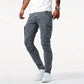 🎉 Saldi imperdibili 50% di sconto 🎉 Pantaloni cargo in denim elasticizzato