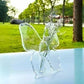 Vaso Trasparente a Forma di Farfalla 🦋🌷 | Espone Fiori e Verde con un Tocco Scultoreo | Decorazione Leggera per Casa ed Eventi