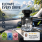 🌿Profumatore per Auto Design Montagna 110ml 🚗🏔️ - Estratti Naturali & Elimina Odori | Fragranza a Lunga Durata | 3 Profumazioni Premium (Longjing, Colonia, Rosa) | Ideale per Veicoli 💨