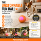🐾⚽ Pallina Intelligente Auto-Rimbalzante per Cani e Gatti – Materiale PC+TPE Sicuro, Ricarica USB Type-C, Ø52mm – Riduce Ansia e Noia, 2 Colori 🐶🐱