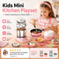 🍳 Mini Cucina Giocattolo per Bambini ✨👨‍🍳 - Set 22 Pezzi | Funzionale & Realistico | Rosa & Blu | Piccoli Chef | Idea Regalo Perfetta | 50% DI SCONTO