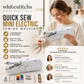 🧵 Mini Macchina da Cucire Elettrica Portatile – Ripara Vestiti, Crea Progetti Fai-da-Te & Cuce in Viaggio | 3 Velocità | Tessuti Sottili & Spessi | Kit Accessori Incluso ✨