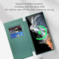 Custodia per telefono cellulare Flip in pelle PU con texture per Samsung