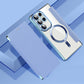 Custodia per telefono cellulare Flip in pelle PU con texture per Samsung