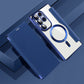 Custodia per telefono cellulare Flip in pelle PU con texture per Samsung
