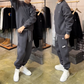 Set Felpa Girocollo Casual da Uomo