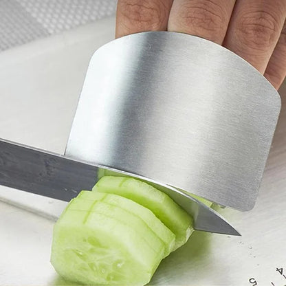 👨‍🍳 Proteggi Dita in Acciaio Inox Anti-Taglio 🔪✨ - Regolabile | Antiruggine | Per Mano Destra & Sinistra | 1 o 2 Dita | Leggero & Comodo | 50% DI SCONTO