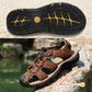 Scarpe da spiaggia esterne confortevoli in pelle di fibra