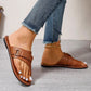 Sandali Piatti di Moda Casual, Leggeri, con Dita Divise