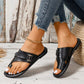 Sandali Piatti di Moda Casual, Leggeri, con Dita Divise