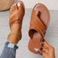 Sandali Piatti di Moda Casual, Leggeri, con Dita Divise