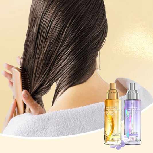 🔥 Acquista 1 e ricevi 1 gratis 💞💞Cura dei capelli Olio essenziale Spray lisciante a lunga durata