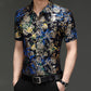 【✨2024 Nuovi prodotti】❄️Camicia Ice Silk Hot Gold Uomo
