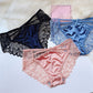 🌸Mutandine sexy da donna in pizzo trasparente con taglie forti