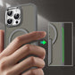 Custodia Magnetica Antiurto con Supporto per iPhone Serie 15-11
