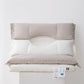 😴 Cuscino Cervicale a Doppia Zona | Sostegno Morbido e Rigido 🔄 | Traspirante, Ergonomico e Lavabile 🧼 | 40 × 60 cm 🤍 | per un Sonno Rinnovato 🌙