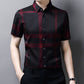 🔥Offerta esclusiva 49% DI SCONTO🎁Camicia casual da uomo traspirante e morbida a maniche corte