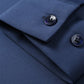 Camicia a maniche lunghe stampata alla moda casual da uomo