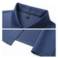 Camicia a maniche lunghe stampata alla moda casual da uomo
