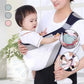 👶🌿 Marsupio Portabebè Leggero – Cotone + Mesh 3D Traspirante, 4 Posizioni, Supporto Collo, 0-36 Mesi, Max 20kg – 3 Colori 💚✨