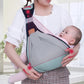 👶🌿 Marsupio Portabebè Leggero – Cotone + Mesh 3D Traspirante, 4 Posizioni, Supporto Collo, 0-36 Mesi, Max 20kg – 3 Colori 💚✨