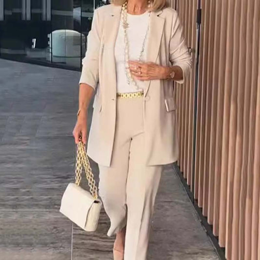 ✨Set di abiti eleganti da donna a due pezzi - Blazer e pantaloni