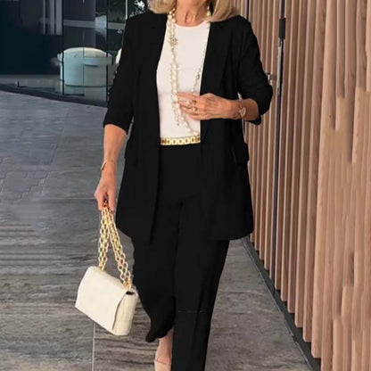 ✨Set di abiti eleganti da donna a due pezzi - Blazer e pantaloni