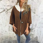Giacca donna casual con collo in piedi e mezza zip🧥