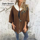 Giacca donna casual con collo in piedi e mezza zip🧥
