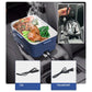 🍱⚡ Portavivande Elettrico 1,8 L | Riscalda i pasti ovunque | Acciaio inox, anti-perdita, posate e borsa | Casa, ufficio e auto