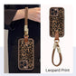 Custodia per iPhone con Stampa Leopardo e Laccetto