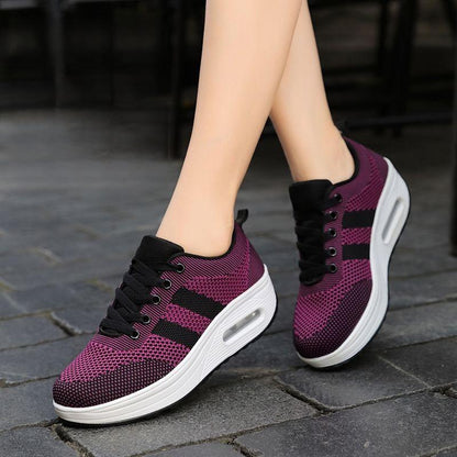 Scarpe ortopediche da donna in mesh traspirante e leggero