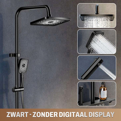🛀 Set Doccia Intelligente di Lusso con Temperatura Costante ✨🌡️ - Display Digitale | Anti-Scottatura | Alta Pressione | Nero & Grigio | 2 Versioni | 50% DI SCONTO