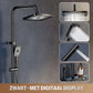 🛀 Set Doccia Intelligente di Lusso con Temperatura Costante ✨🌡️ - Display Digitale | Anti-Scottatura | Alta Pressione | Nero & Grigio | 2 Versioni | 50% DI SCONTO