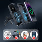 📱 Supporto Auto Intelligente per Smartphone & Tablet – Ricarica Wireless fino a 15W | Rotazione Automatica | Compatibile con Bocchette dell'Aria | Nero & Grigio 🚗⚡