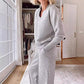 Set moda casual da donna (top + pantaloni)
