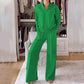 Set moda casual da donna (top + pantaloni)