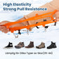 🏔️ Ramponi Antiscivolo per Scarpe e Scarponi ❄️ | Denti in Acciaio Inox con Massima Aderenza su Neve e Ghiaccio ⛓️ | Silicone Elastico Resistente al Gelo (Taglie 35-44) 🥾