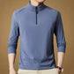 Maglie a Maniche Lunghe con Zip Metà Uomo