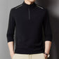 Maglie a Maniche Lunghe con Zip Metà Uomo
