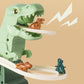 Pista da corsa elettrica per inseguire i dinosauri