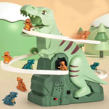 Pista da corsa elettrica per inseguire i dinosauri