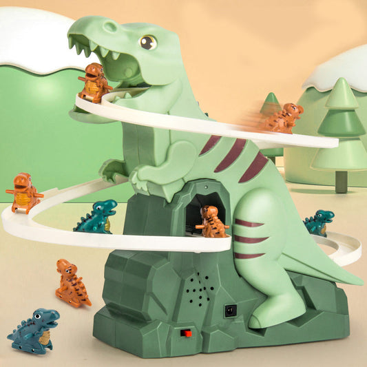 Pista da corsa elettrica per inseguire i dinosauri