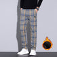🥰 Saldi - 43% DI SCONTO ✨ Pantaloni casual a quadri da uomo con tasche
