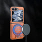 Custodia Magnetica con Supporto a Anello per Galaxy Z Flip Serie