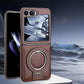 Custodia Magnetica con Supporto a Anello per Galaxy Z Flip Serie